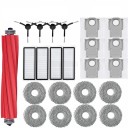 Zubehörset für Robotersauger 23 Teile HEPA-Filter, Wischtücher, Seitenbürsten und Beutel für Roborock Q Revo MaxV, Q Revo S und Q Revo Pro 2