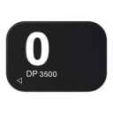 Zubný rentgenový fosforový platničkový snímač bez magnetu, veľkosť 0, 22 × 31 mm, plastový, čierny, pre digitálny intraorálny rentgen v stomatológii 1