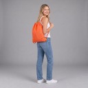Zugbeutel 44 x 33 cm Wasserabweisender Nylonrucksack mit Reißverschlusstasche Unisex Für das Fitnessstudio, die Schule und Ausflüge 5