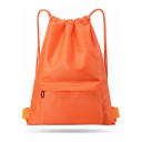 Zugbeutel 44 x 33 cm Wasserabweisender Nylonrucksack mit Reißverschlusstasche Unisex Für das Fitnessstudio, die Schule und Ausflüge 17