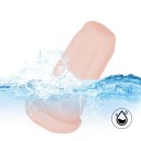 Zuig- en beweegbare masturbator, kunstmatige vagina met realistische adering, zuigstimulatie, 10 vibratiefrequenties, waterdichte inleg en discrete verpakking. 2