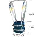 Zvedací rehabilitační popruh velikost L 55–72,5 cm nastavitelný závěsný pás pro osoby se zdravotním postižením 5