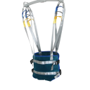 Zvedací rehabilitační popruh velikost M 49,5–63 cm nastavitelný závěsný pás pro osoby se zdravotním postižením 4