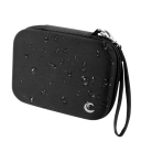 Zwarte batterijdoos 13x6,5x17 cm Opbergdoos voor 48x AA-batterijen Kunststof organizer met deksel voor veilige opslag en transport van cellen 2