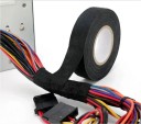 Zwarte hittebestendige textieltape 25 mm x 15 m Brandwerende autotape Vorstbestendige zelfklevende kabelbescherming 2