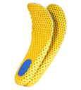 Zwarte schoenzolen Zachte orthopedische schuimvulling Schokabsorptie Ondersteuning van de voetboog Ademend materiaal Loopcomfort 2