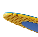 Zwarte schoenzolen Zachte orthopedische schuimvulling Schokabsorptie Ondersteuning van de voetboog Ademend materiaal Loopcomfort 4