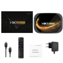 Zwarte TV box 4K UltraHD Android 11 Streaming media speler 2+16GB HDMI Wi-Fi 2.4G 5G Ethernet Bluetooth USB AV SPDIF TF kaart 2