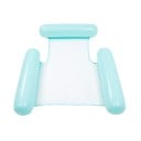 Zwevend Hangoogstoel 133 x 100 cm PVC Opblaasbare Loungebank met Rugleuning en Armleuningen Drijvende Stoel voor het Zwembad 5