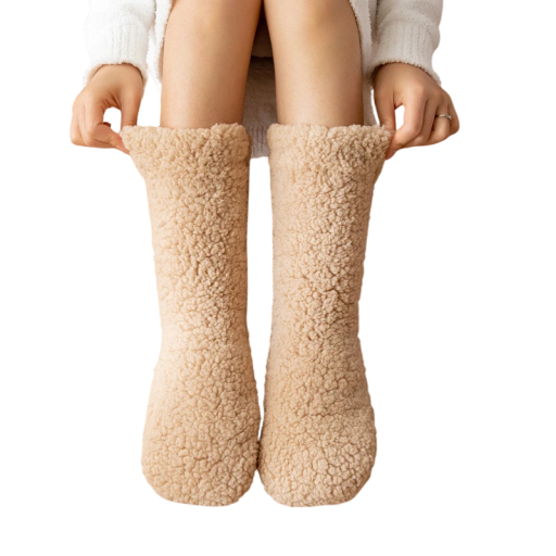 1 paar geweven thermo kasjmier sokken EU 35–42 zachte warme winter sokken comfortabele warme materialen aangename sokken voor koud weer