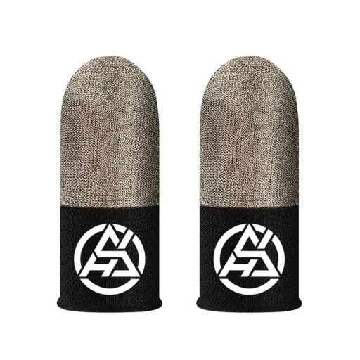 1 Pair of Gaming Finger Sleeves for Phone 4.6 x 2.5 cm Touch Gloves for Mobile Games PUBG Sensitive Anti-Slip Sleeves Sweat Resistant