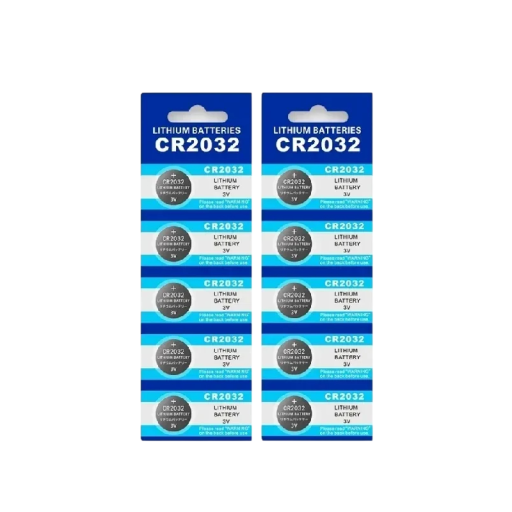 10 stuks 3V lithium knoopcelbatterijen voor horloges, speelgoed, rekenmachines, auto&#39;s en afstandsbedieningen Betrouwbare prestaties en lange levensduur