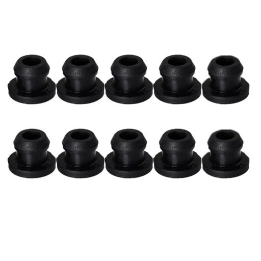 10 τμχ μαύρες διόδοι 7,5x5 mm ανθεκτικές στη θερμότητα αποτελεσματικές προστατευτικές επενδύσεις κατά των γρατσουνιών αξεσουάρ για τροχόσπιτα μέρη