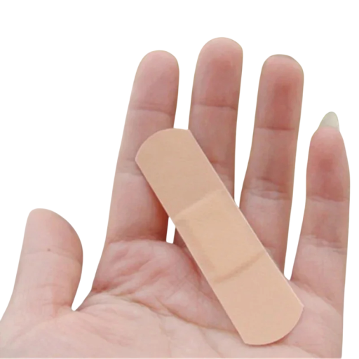 100 Pack of Brown Waterproof Plasters Skin Colour Sterile Hypoallergenic Wound Plasters Breathable Plasters for First Aid Kits
