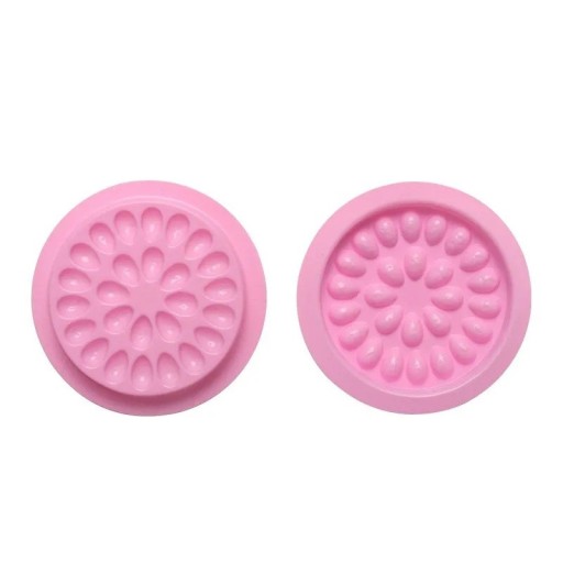 100 stuks plastic wimperlijmpads, wimperapplicatiepalet, wimperhouder, kleefbakje, wimperverlengingstool