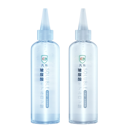 Set med 2 vattenbaserade smörjgeléer 200 ml för långvarig återfuktning och bekväm användning under intima stunder Diskret förpackning