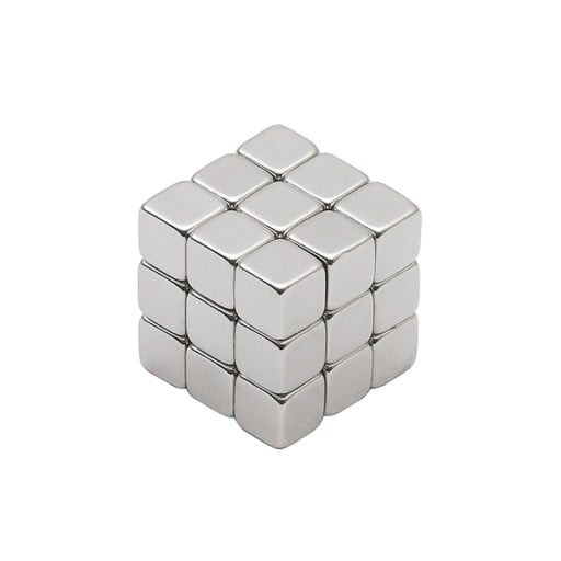 Set med 27 mini magnetiska kuber 1,5 x 1,5 cm Magneter för nageldekoration Cat Eye-effekt Nagelkonst Gellackverktyg Kreativ design Manikyr