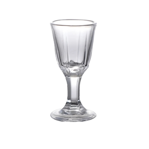 Shotglas med skaft 10 ml 6 x 3 cm Set med 6 st Brandyglas Smakglas Små spritglas Minishotglas
