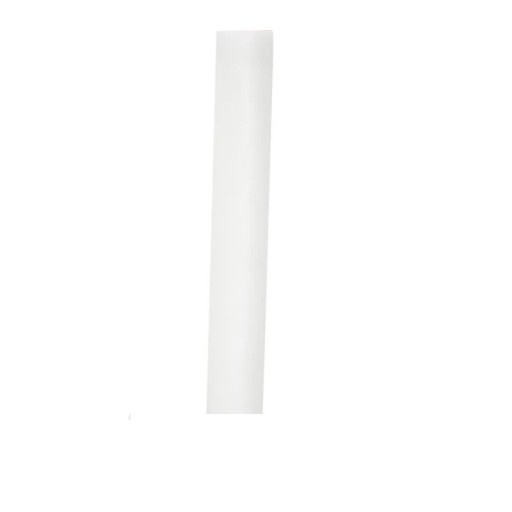 Vit penishylsa i silikon 228 x 26 mm för användning med vakuumpump eller förlängare, diskret förpackning