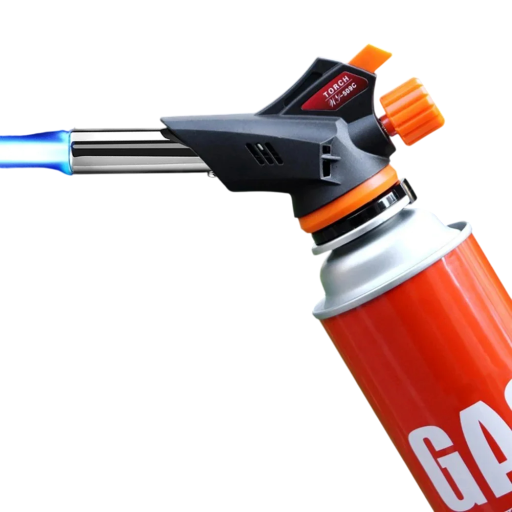 Svetsning Gas Flame Gun upp till 1300°C Handhållen Butan Ficklampa Justerbar Flame Lödkolv för metall gör det själv reparationer Grilltändare