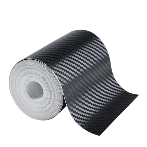 Nano carbon självhäftande tejp 10cm x 1m Bred skyddande kolfilm för bil Dörrar Speglar Stötfångare Ytor Vattentät Anti-repa