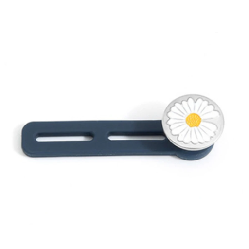 Justerbar indragbar midjeförlängare med Daisy 50 x 17 mm byxaförlängning Jeans Gravidkläder Bekväm att bära