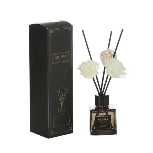 Lavendel Aromaterapi Diffuser 50ml Hem Luftfräschare Dekorativ Doft Interiör Parfym Glasflaska Ornament