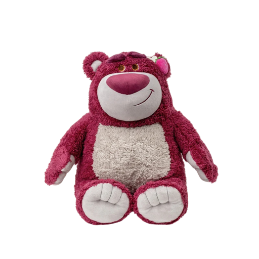 Plysch för barn rosa björn 25 cm Söt kramleksak Mjuk nalle Present till barn Rumsdekoration