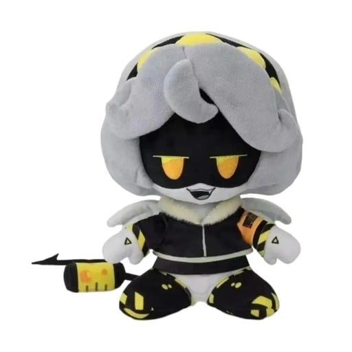 Murder Drones V plyschfigur 28 cm Anime Robotleksak Samlarobjekt Plyschdekoration Present för fans Mörk stil Original Merch