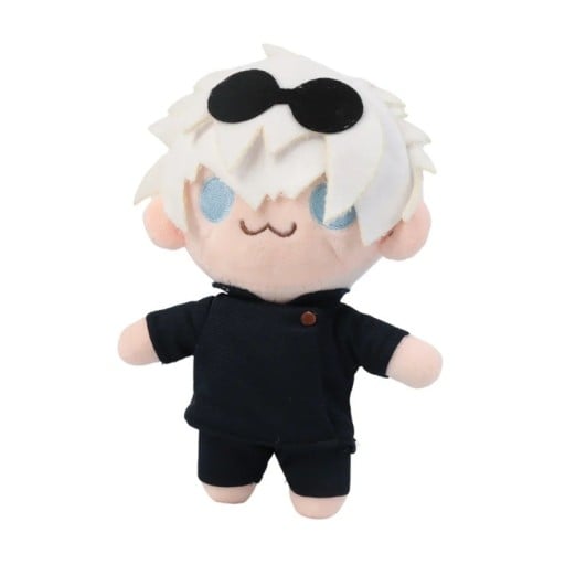 Plyschleksak Satoru Gojo 20 cm Söt mjuk figur Barnleksak Dekoration Gosig sällskap Originalpresent Jujutsu Kaisen