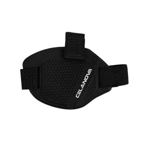 Halkfritt gummiskydd för motorcykelstövlar 8,5 x 11,5 cm med elastiskt band 30 cm Skydd mot slitage vid växling