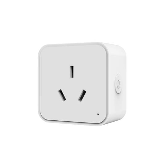 Smart WiFi-uttag 84×50×50 mm Trådlös styrning EU-adapter 16A Fjärrkontroll via mobilapp Multifunktionsuttag