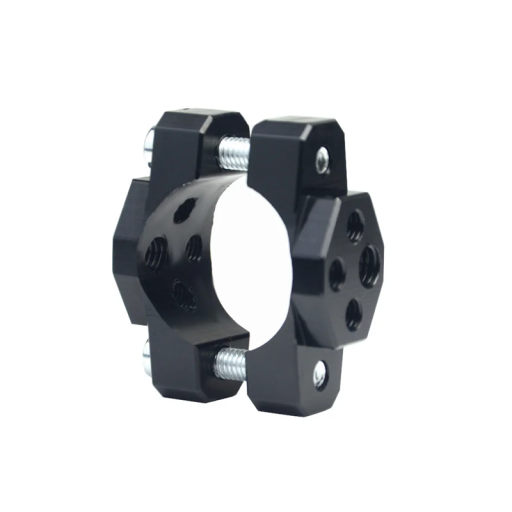 Multifunktionellt motorcykelfäste 22-32mm justerbar T6 aluminiumlegering stent hållbart styrfäste mobil GPS-enhet