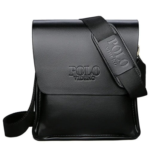 Herr vertikal axelväska i läder 24×21×7 cm Casual business polo axelväska Dokumentväska Paul Elegant trendig väska för varje dag