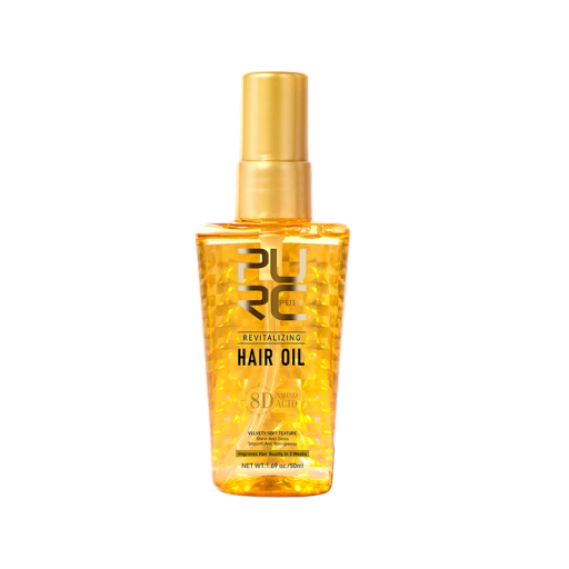 Argan hårolja 50 ml Marula Camellia Närande anti-friss serum Len glans Återställer skadat torrt hår
