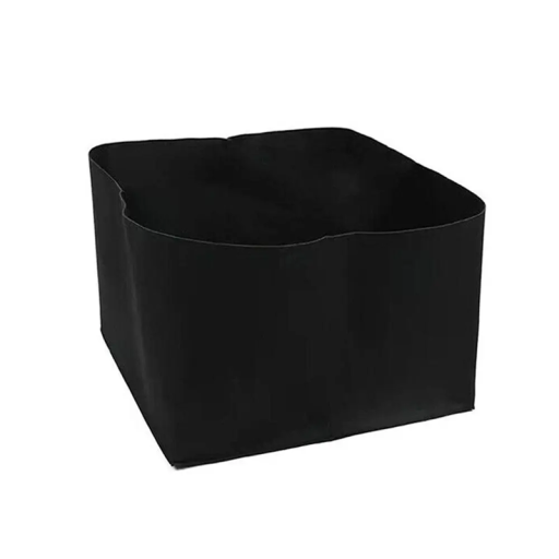 Textilpåse för odling av grönsaker 30x30x30 cm Svart blomkruka av non-woven tyg Odlingspåse för trädgården Återanvändbar