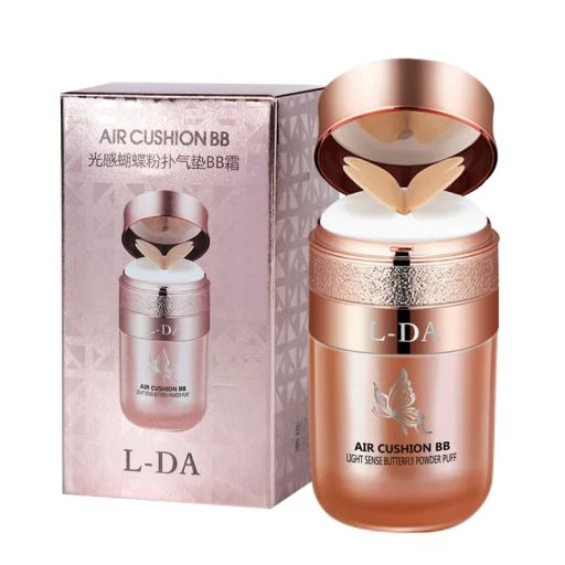 Långvarig vattenfast återfuktande CC-kräm med uppljusande effekt och luftkudde för makeup concealer 30 ml