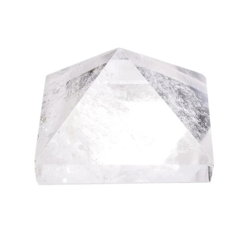 Naturlig kristallpyramid klar kristall 20-25 mm kristall för meditation helande sten Reiki chakran mineraldekoration hemaltare