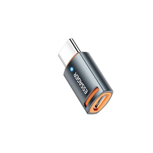 Micro USB till USB-C OTG-adapter 3A Snabbladdning och dataöverföring för moderna enheter