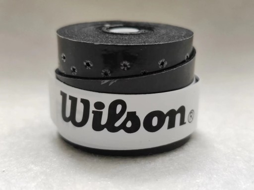 Set med 12 färgade Wilson tennis- eller badmintonracketlindor Halkfri PU-linda Svettabsorberande tejp