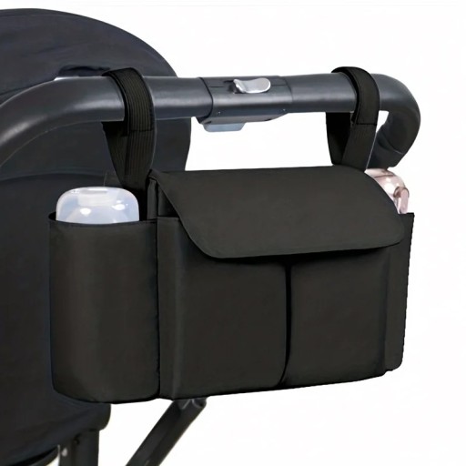 Barnvagnsväska 37 x 20 x 14 cm Extra ficka med flera funktioner och organisering Stor kapacitet Utan utrustning