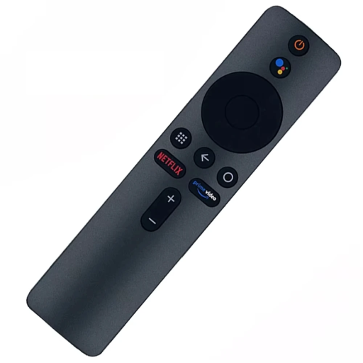 Fjärrkontroll för Xiaomi TV Box 00A med röststyrning Kompatibel handkontroll för Android TV Drivs av 2x AAA-batterier Bekväm kontroll