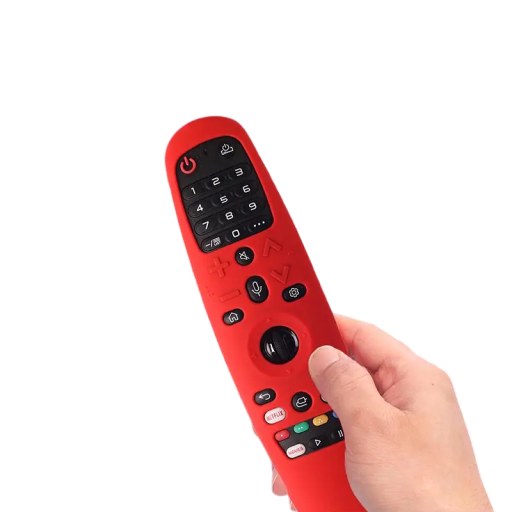 Mjukt silikonfodral till fjärrkontroll LG AN-MR650A AN-MR600 AN-MR20GA Skyddsfodral 19,5 x 5 x 3,6 cm Slitstarkt fodral för Smart TV