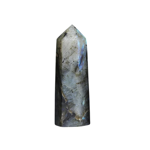 Labradorit naturlig kristall 5–6 cm Dekorativt mineral för energisk harmoni Skyddande sten Blank yta Vikt 30 g
