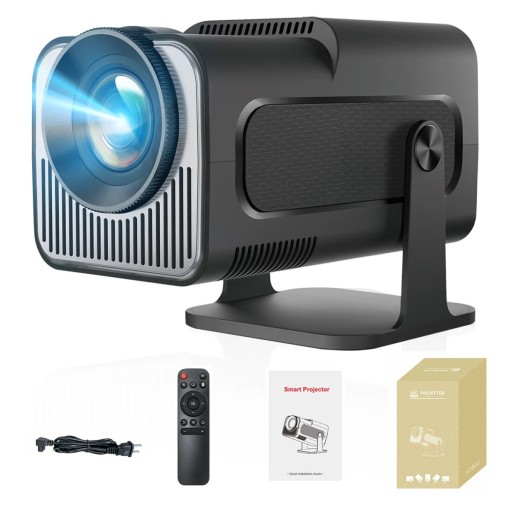 Magcubic HY320 mini projektor 330 ANSI 720P nativ upplösning stöd för 1080P 4K Android 11 WiFi6 Bluetooth 5.0 automatisk korrigering