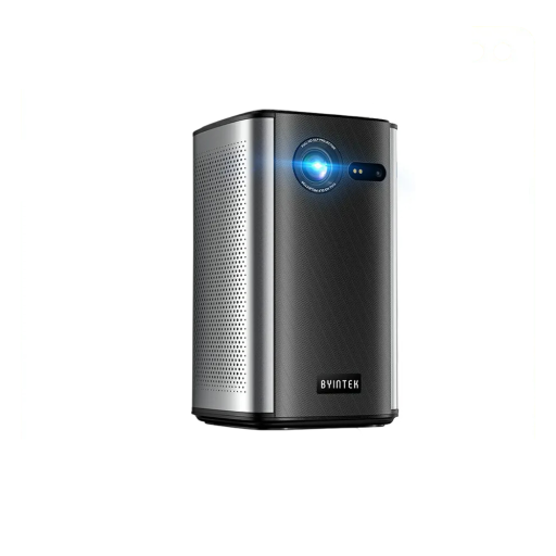 BYINTEK P70 mini projektor 300 ANSI DLP 960×540 stöd för 4K Android WiFi Bluetooth 8000mAh batteri automatisk korrigering