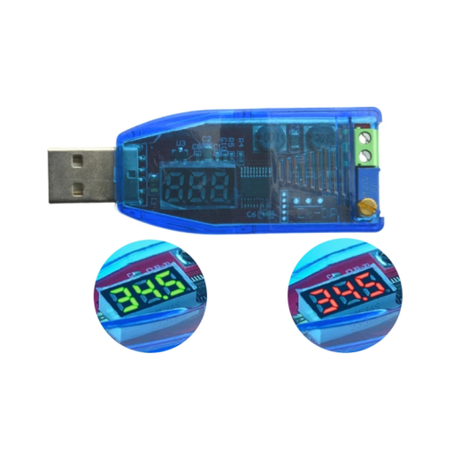 Justerbar potentiometer spänningsregulator USB DC 5V ingång DC 1-24V utgångsterminal 3W strömförsörjningsmodul elektroniska projekt