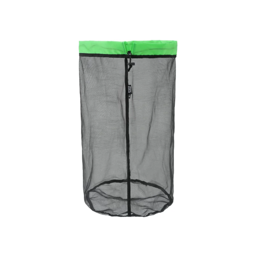 Lätt nätpåse XL med dragsko 24 x 48 cm Förvaringsväska för sportutrustning resor tvättpåse organisatör 35 g