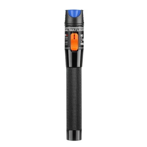 Tester för optiska fibrer 15mW FTTH optiskt penna röd laser SC FC ST aluminiumlegering Justerbar effektmätare 650nm