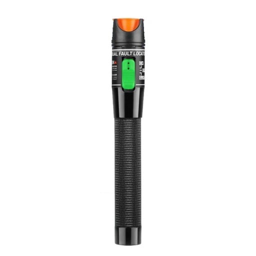 Tester för optiska fibrer 30mW FTTH optiskt penna röd laser SC FC ST aluminiumlegering Justerbar effektmätare 650nm